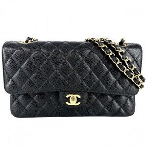 Chanel Matelassé 25 Shoulder Bag for Women, Double Chain, Coco Mark, Flap, Ba...